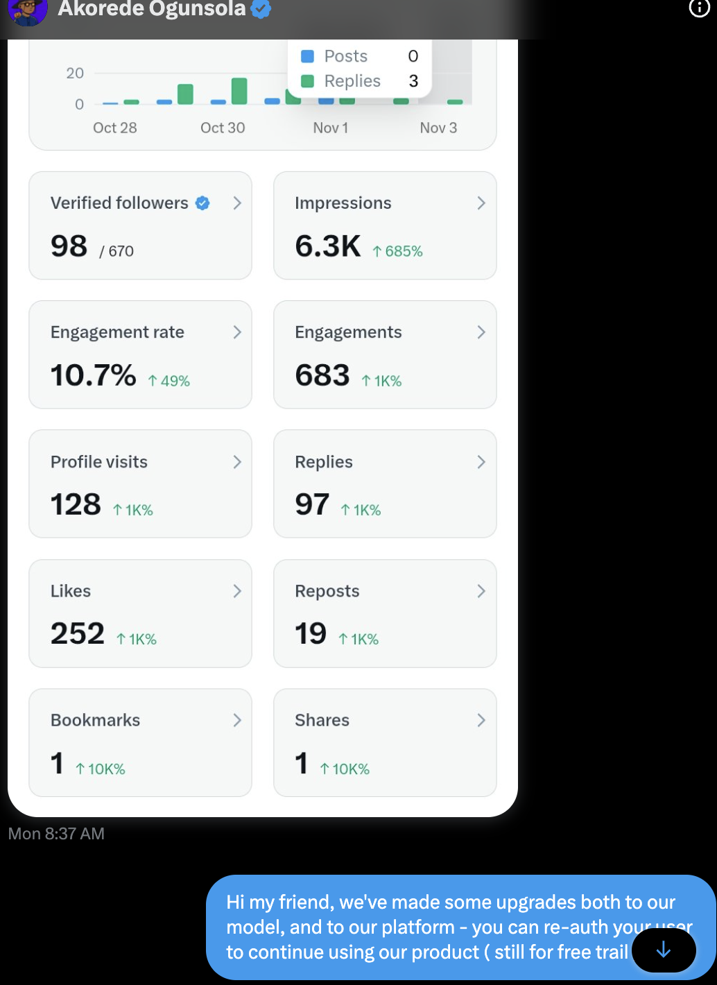 Trend Radar - Screenshot 3 showing product features and functionality