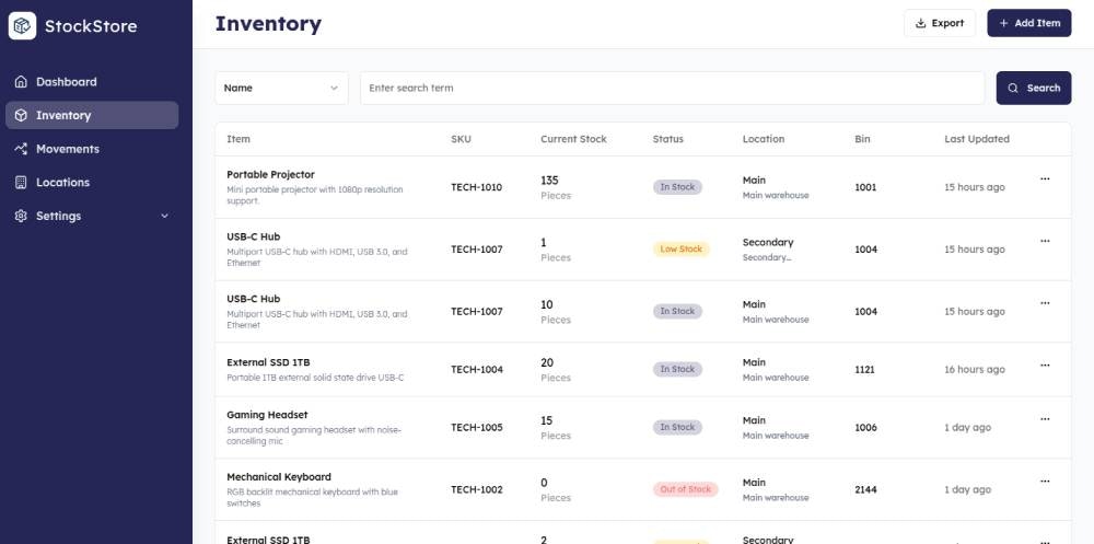 Stockstore - Gestione dell'inventario super semplice media 5