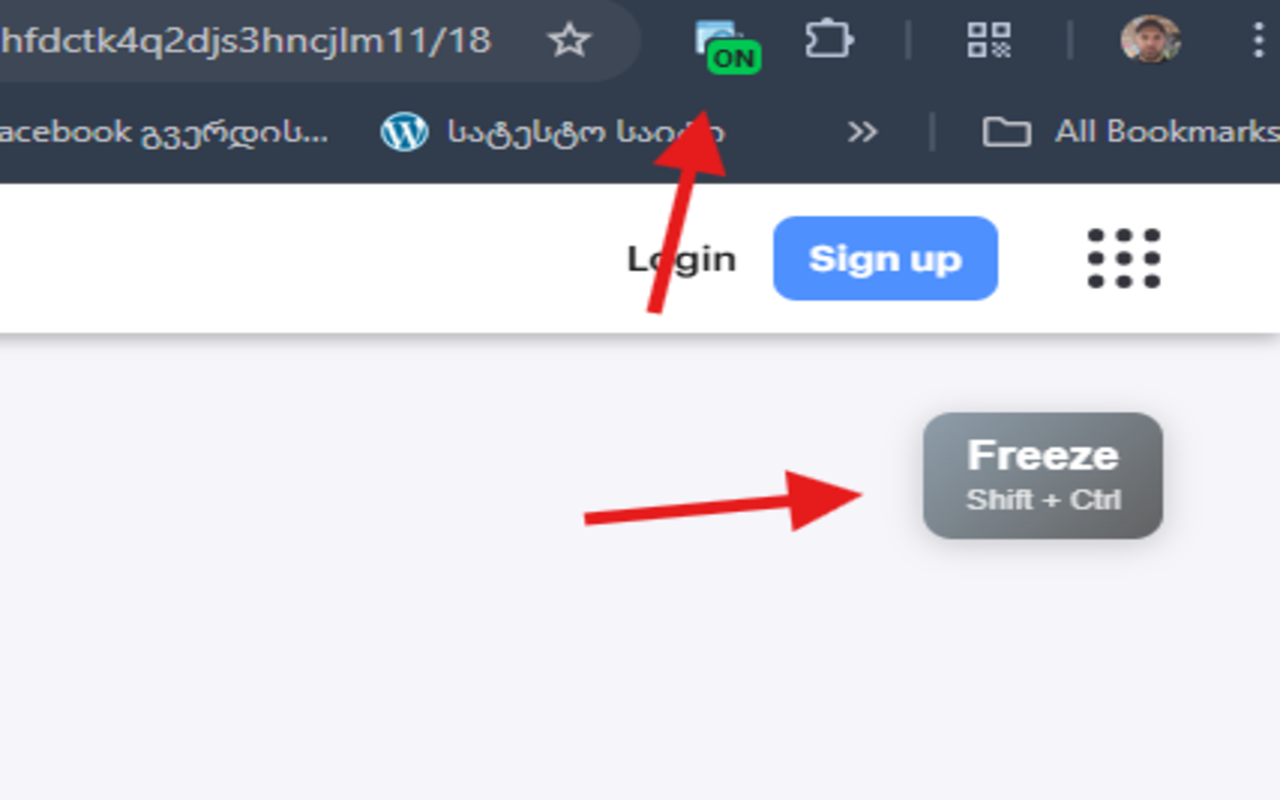 Freeze Page & Hover Inspector - Screenshot 2 showing product features and functionality