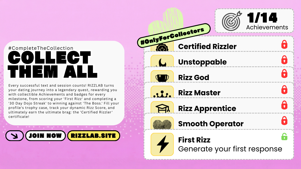 RIZZLAB: GENERATE, DOJO, SPACE & MORE - Screenshot 5 showing product features and functionality