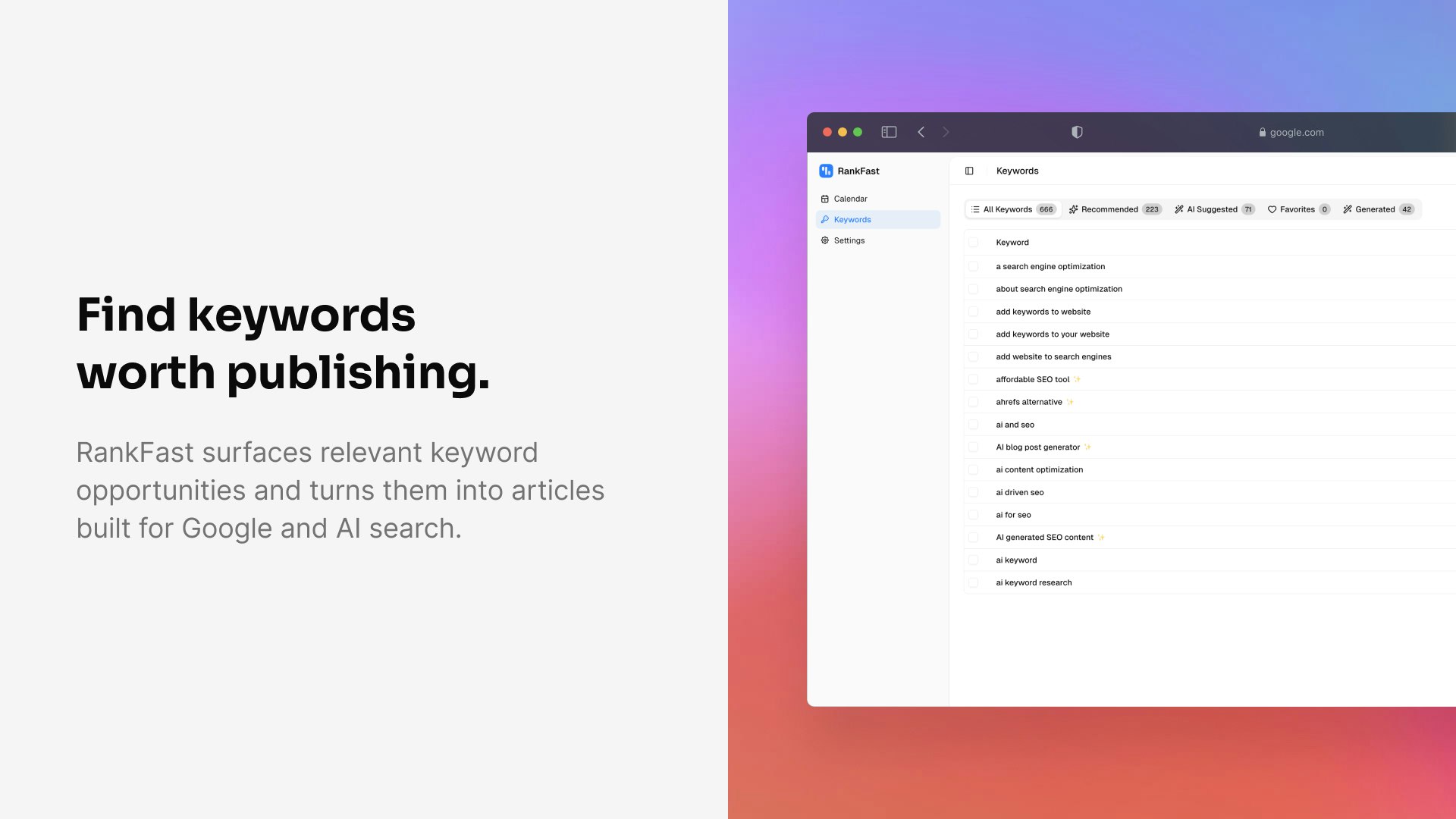 RankFast gallery image