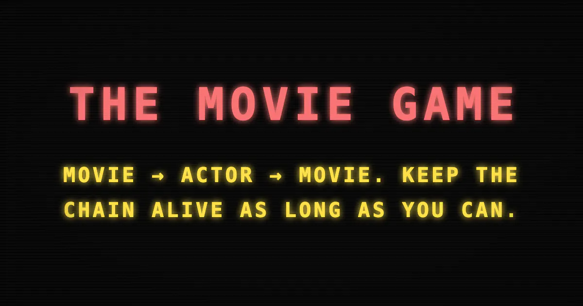 The Movie Game gallery image