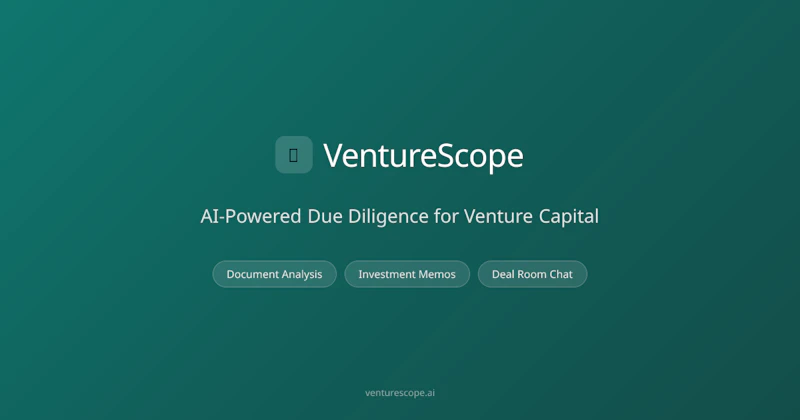 VentureScope screenshot 1