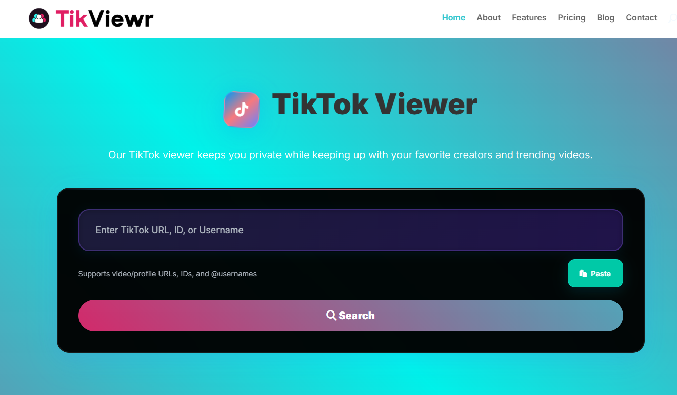 Tiktok Viewer - Посмотреть профили Tiktok и видео анонимно медиа 1
