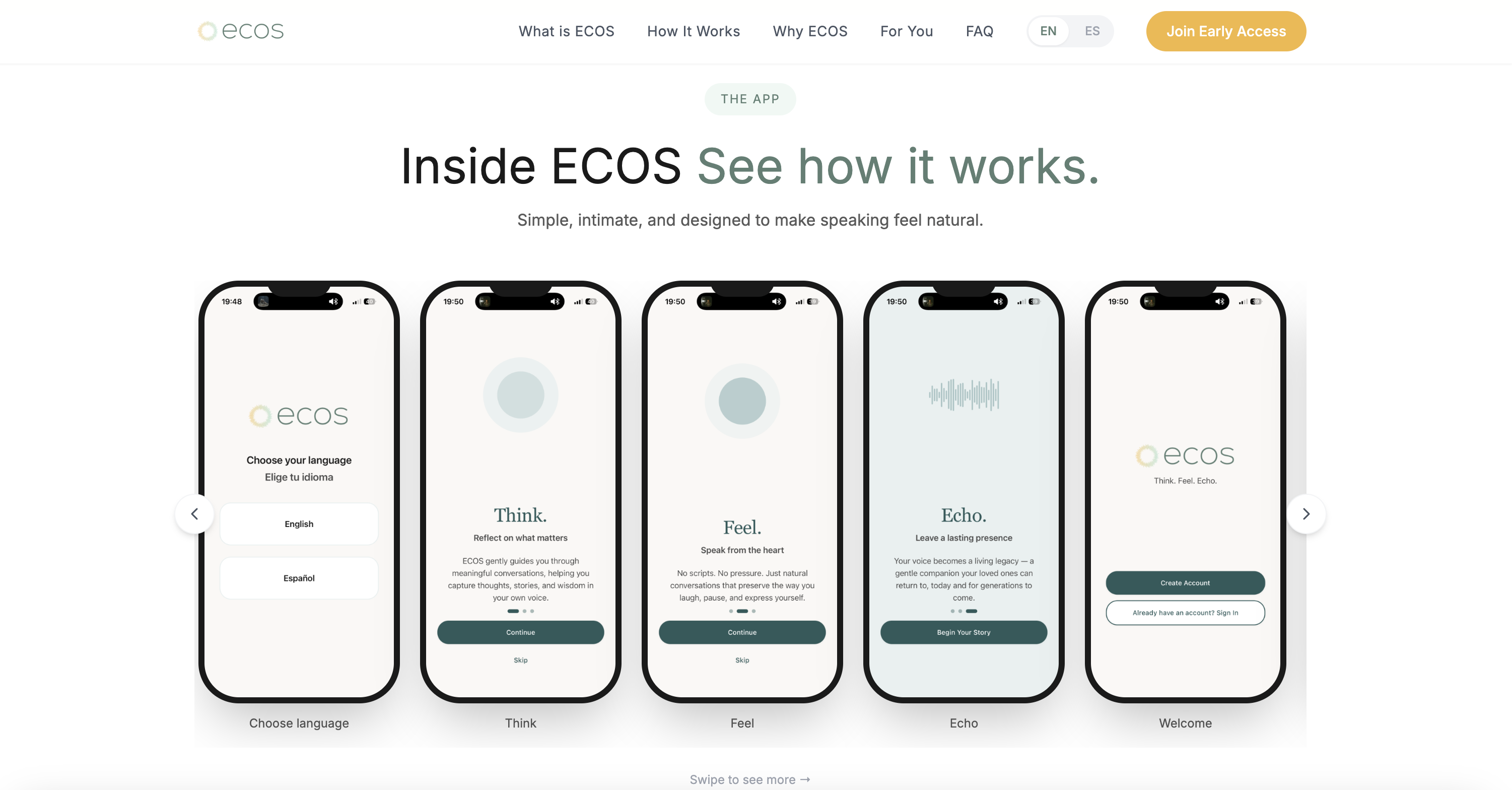 ECOS gallery image