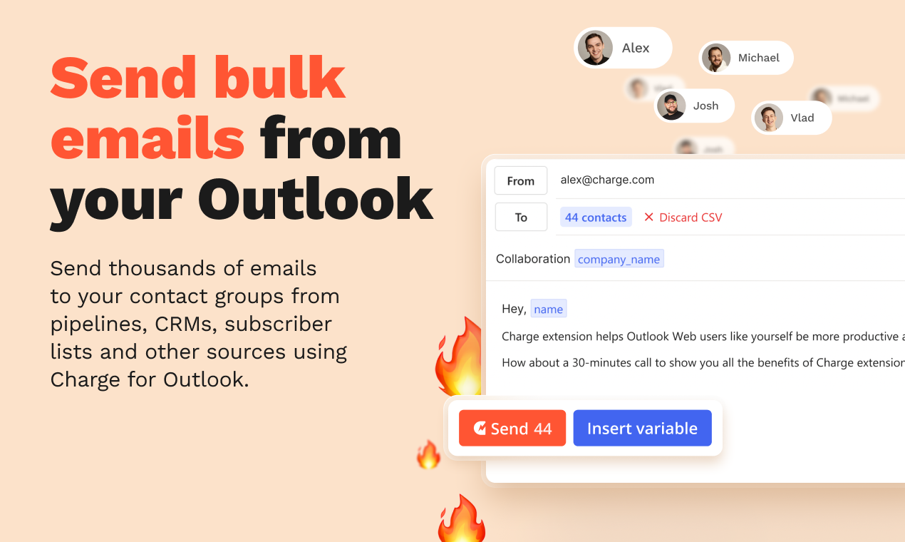 Charge for Outlook media 2