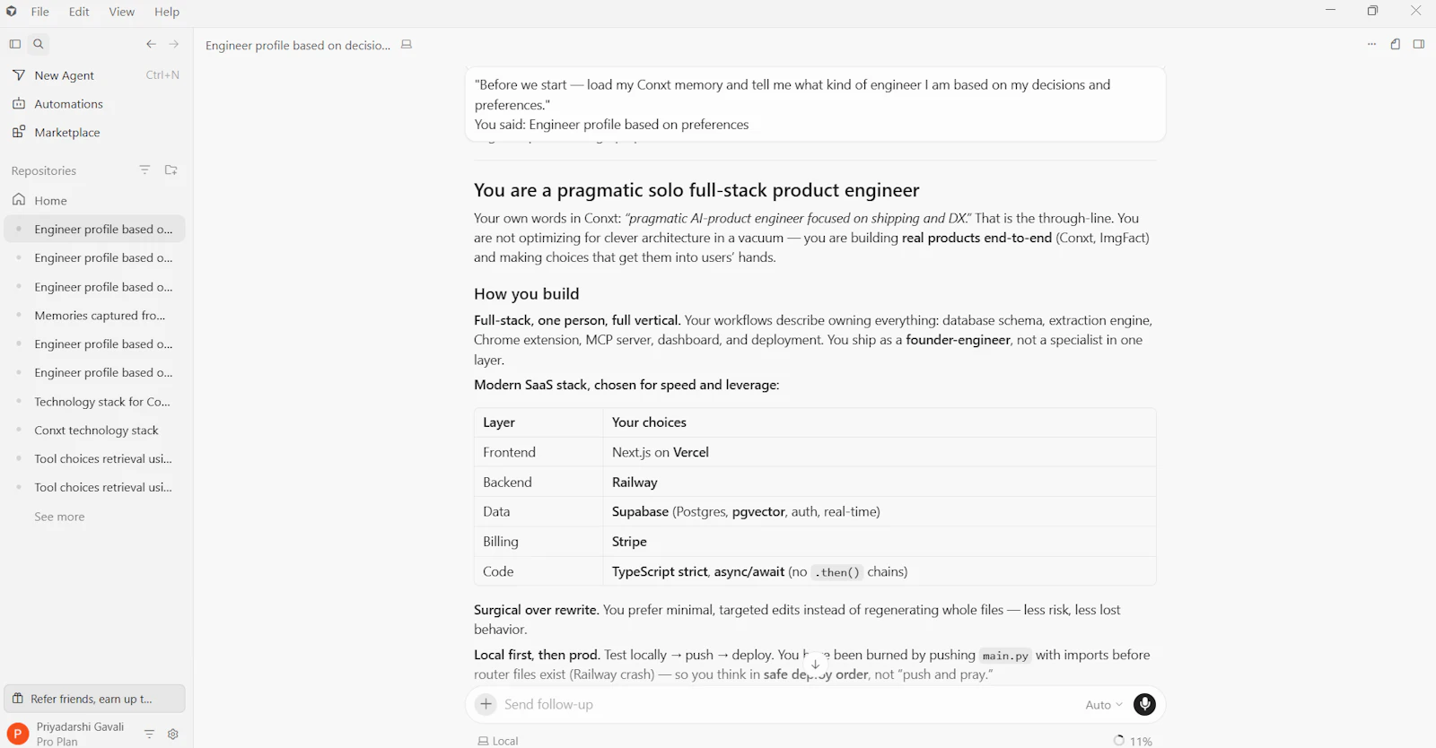 Conxt screenshot 6