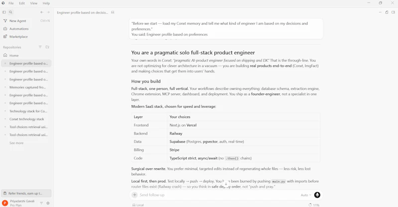 Conxt screenshot 6