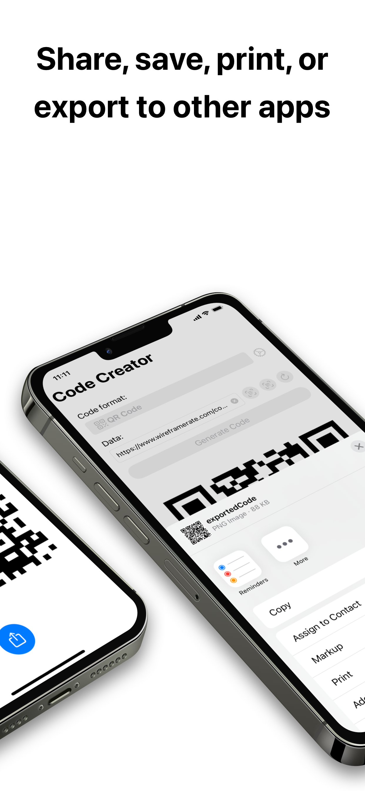 Scan Code Creator gallery image