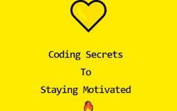 Coding Secrets to staying motivated 🔥 media 1