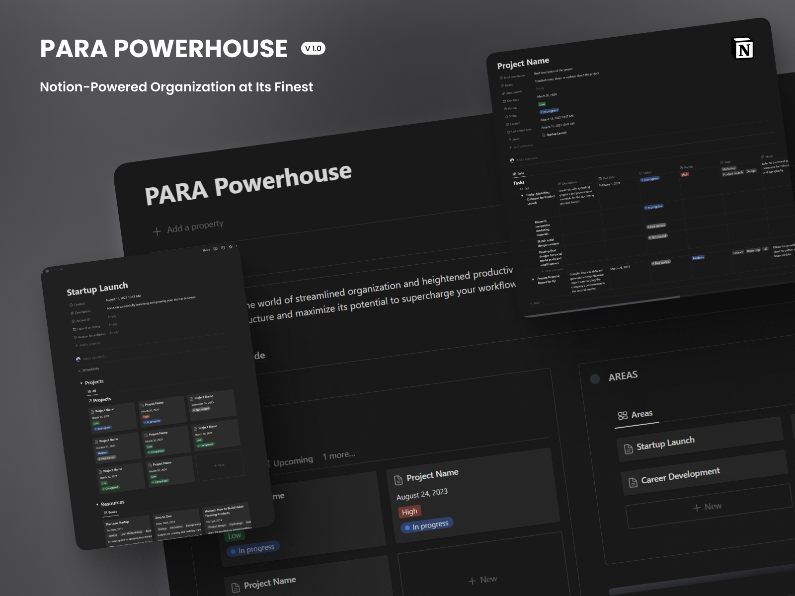 Para Powerhouse: Projekte organisieren - Satt, im digitalen Chaos zu ertrinken?Entdecken Sie Para Powerhouse Medien 1