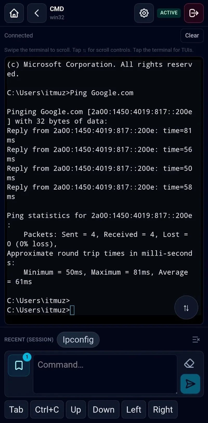 Remote Terminal screenshot 5