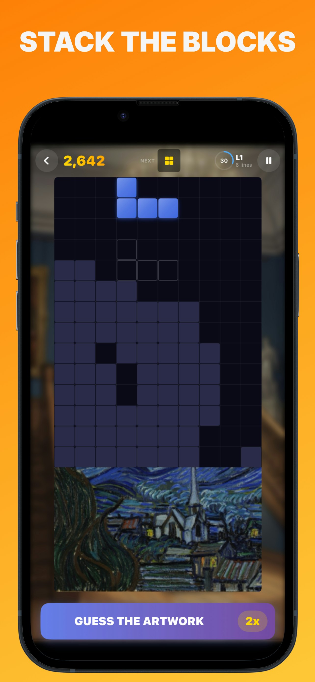 ArtFall: Block puzzle reveal gallery image