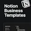 Business hub notion template