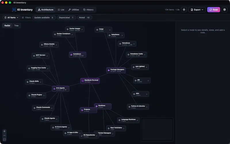 IO Inventory screenshot 2