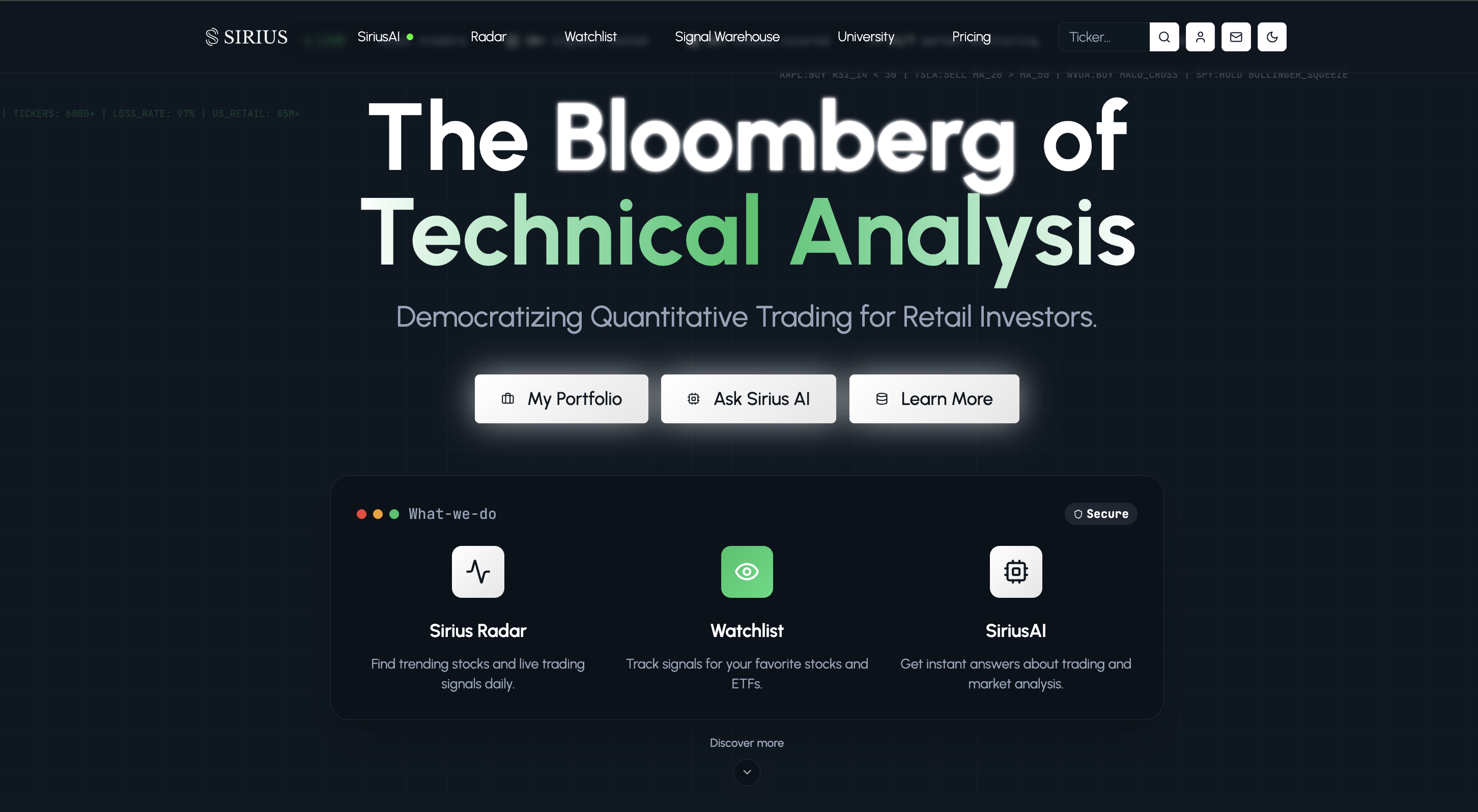 Sirius Signals gallery image