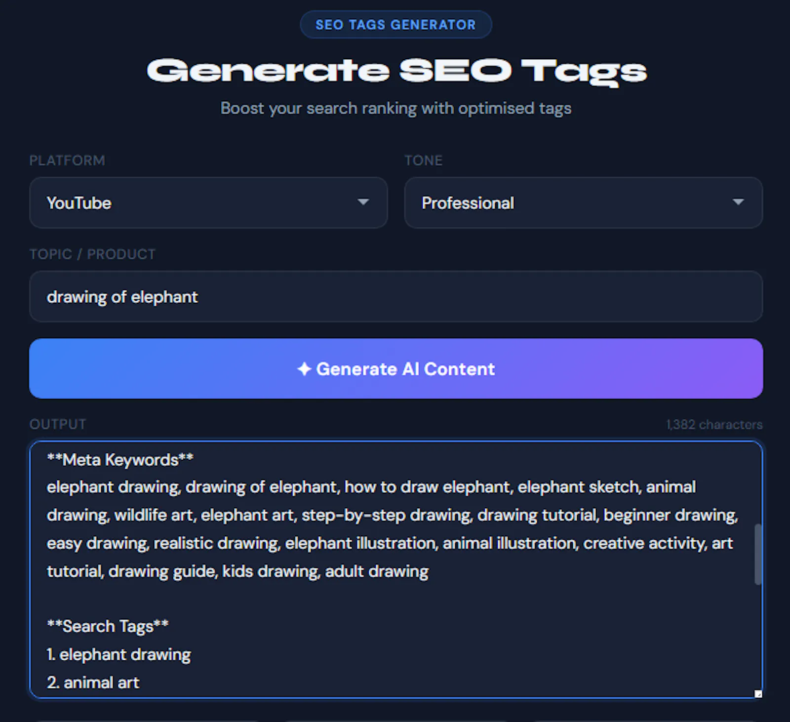 Sodia SEO screenshot 3