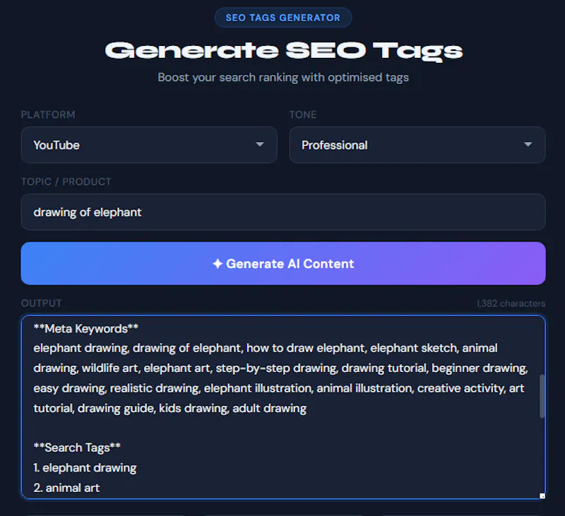 Sodia SEO screenshot 3
