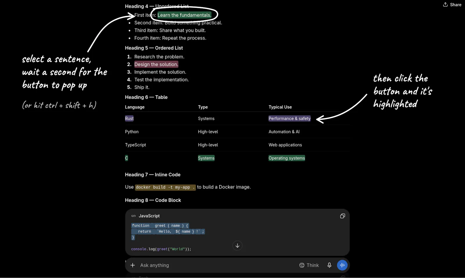 itzy — easy highlight and note screenshot 2