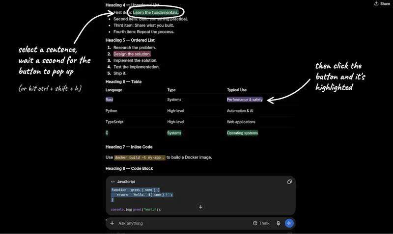 itzy — easy highlight and note screenshot 2