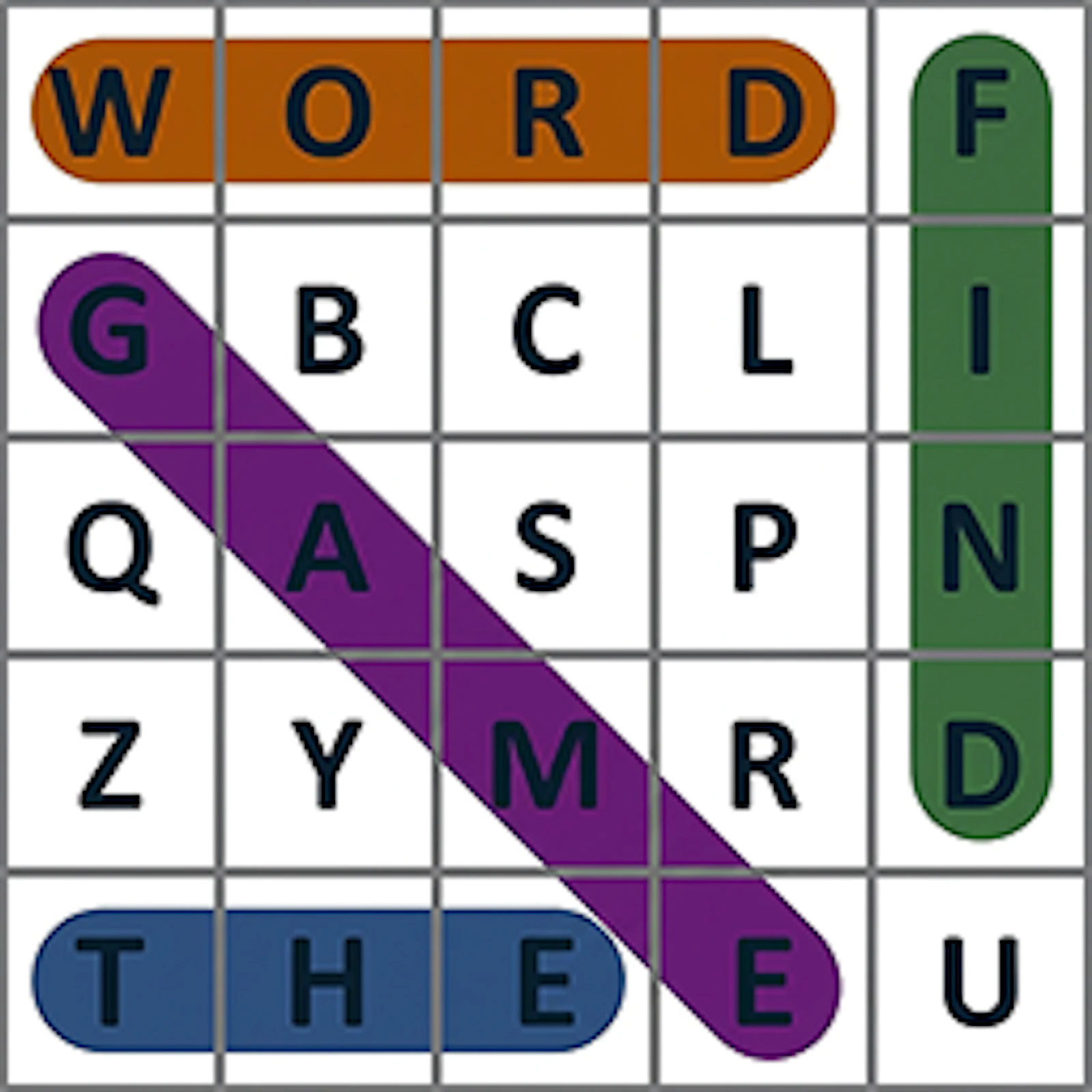 Word Search Puzzles screenshot 1