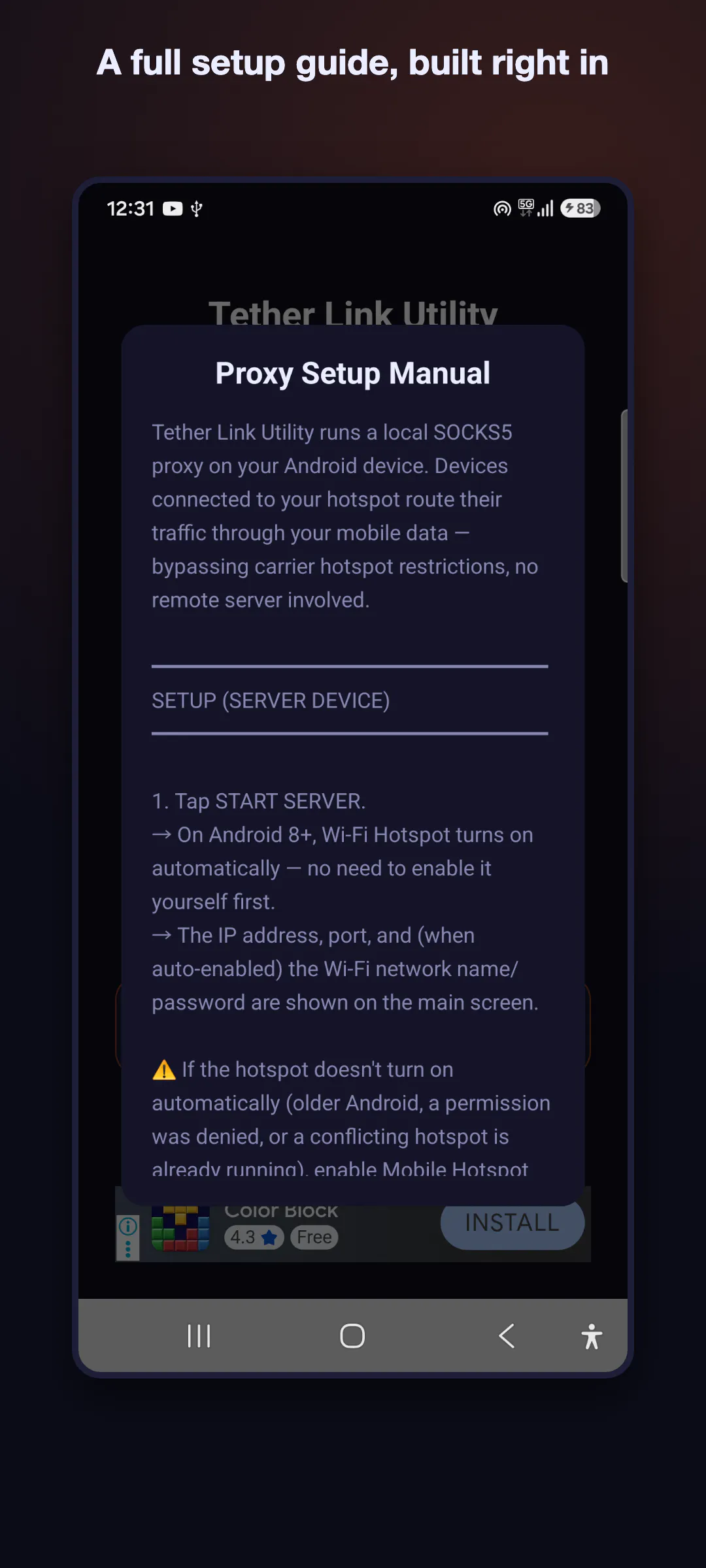 Tether Link Utility gallery image