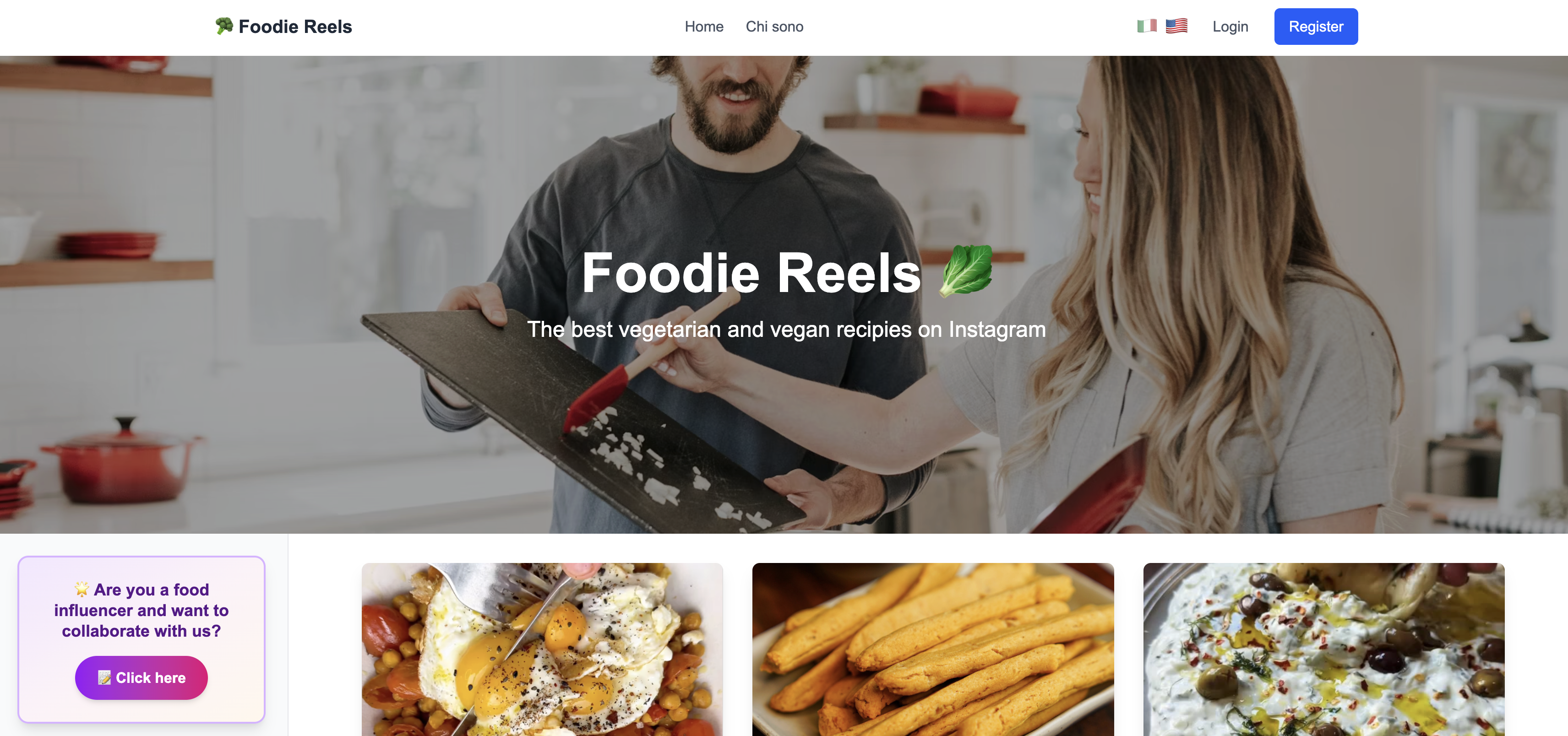 FoodieReels.org - Instragram रीलों से 🥦 शाकाहारी / शाकाहारी व्यंजनों मीडिया 1