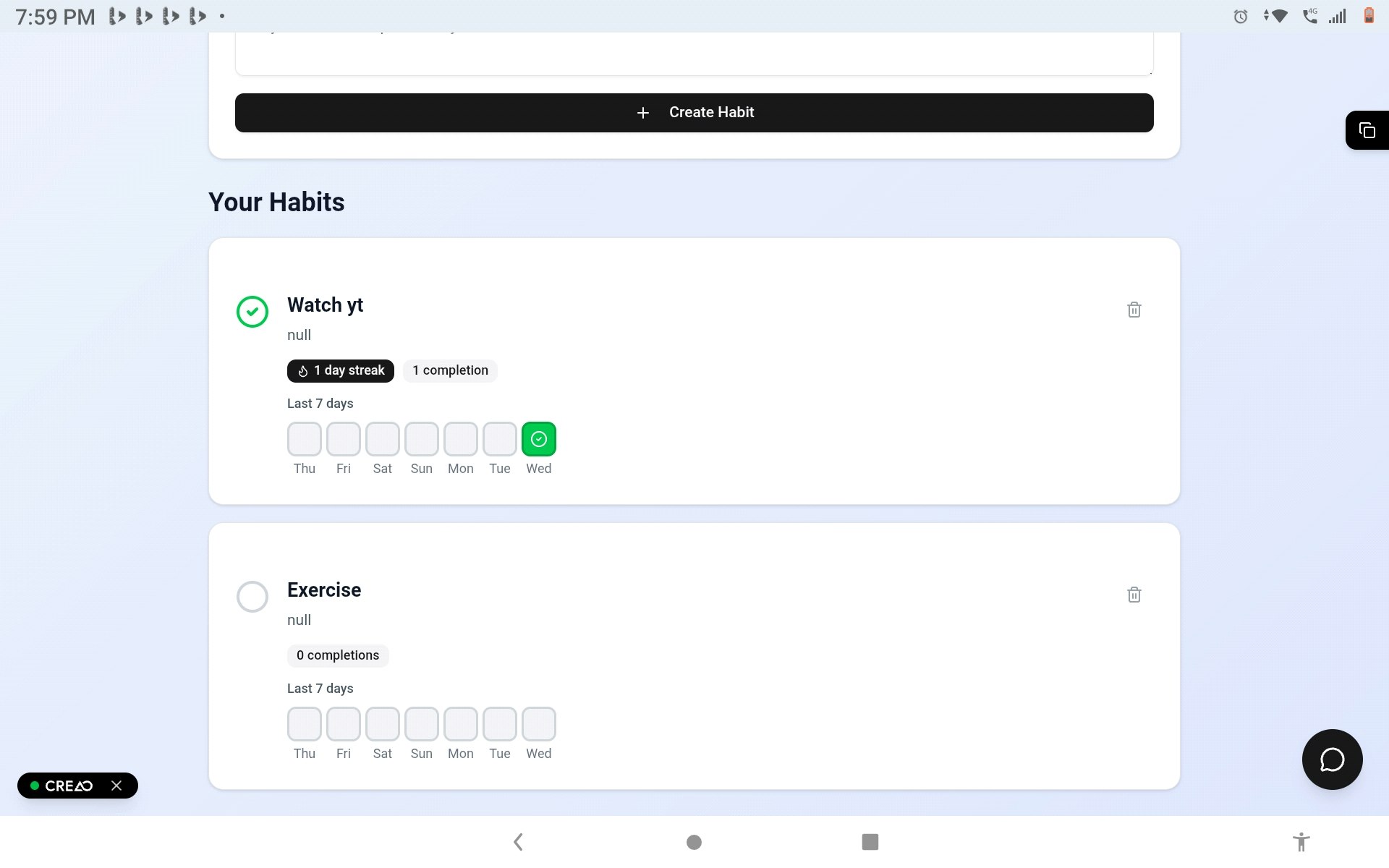 Donedaily - Screenshot 2 showing product features and functionality