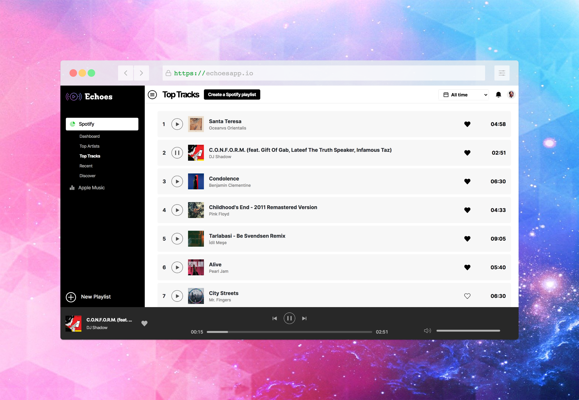 Echoes for Music Discovery gallery image