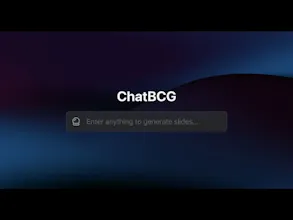 ChatBCG Generative AI for Slides gallery image