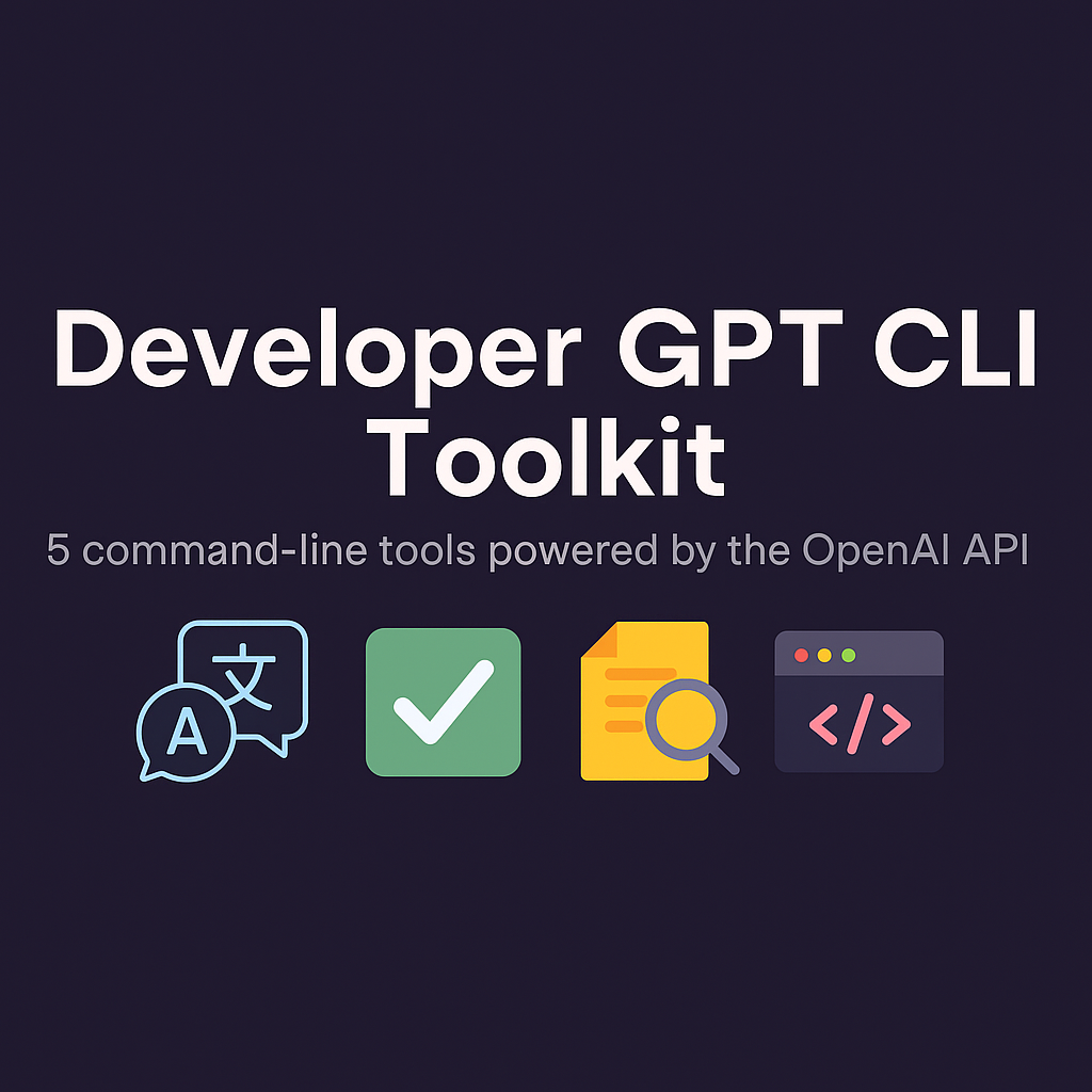 Developer GPT CLI Toolkit logo