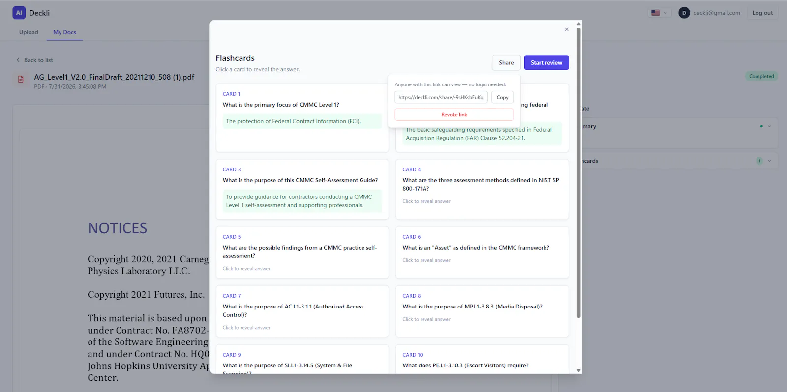 Deckli — Simple Flashcards screenshot 8