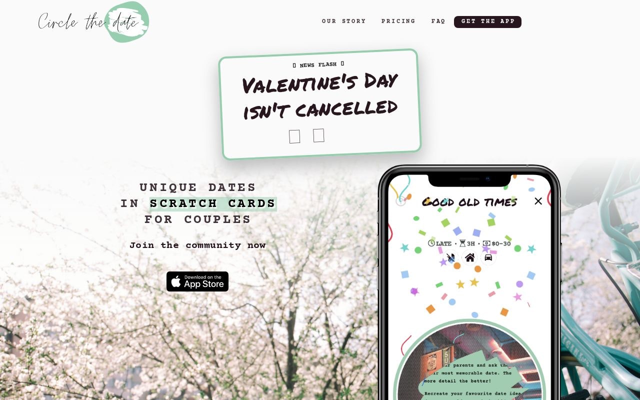 Circle the date gallery image