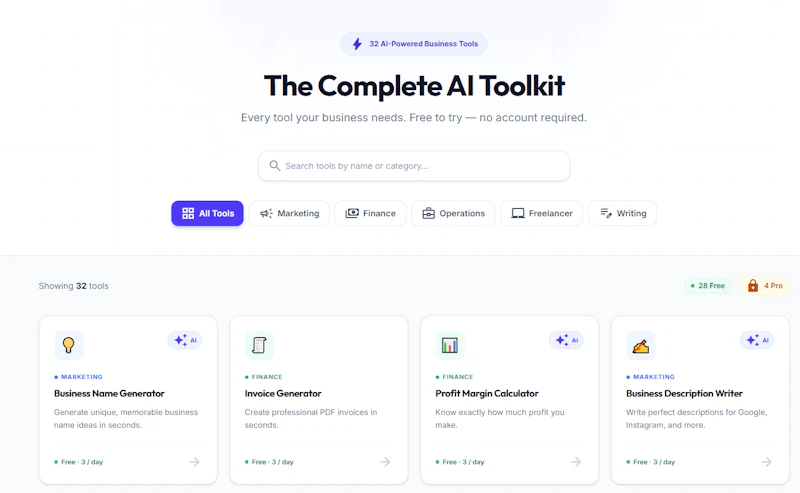 SmallBusinessOwners.co screenshot 2