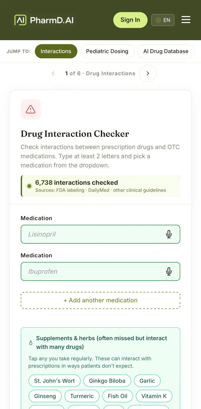 PharmD.AI screenshot 3