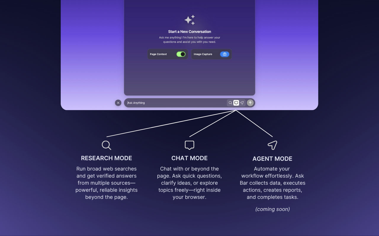 Ask Bar: AI Answers on Every Page gallery image