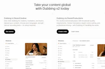 ElevenLabs Dubbing v2 gallery image