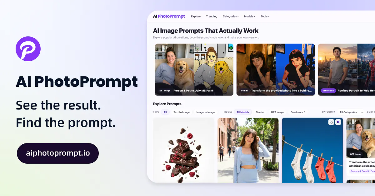 AI PhotoPrompt gallery image