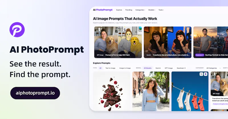 AI PhotoPrompt screenshot 1