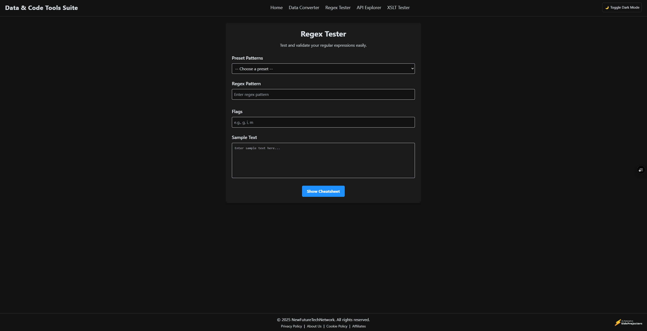 Daten- und Code -Tools Suite Medien 3