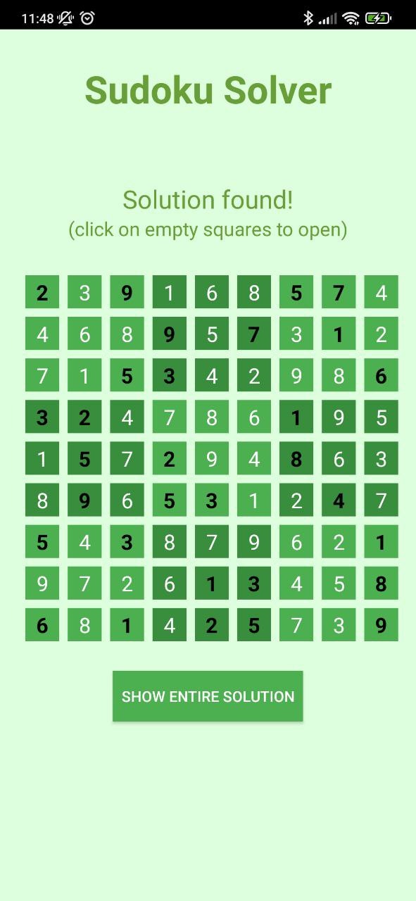 SUDOKU SOLVER (telecamera) media 2