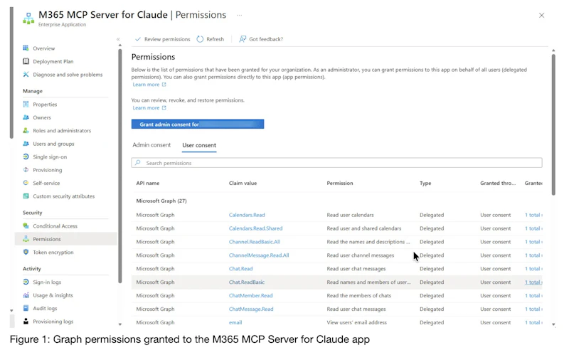 Microsoft 365 Connector for Claude screenshot 5