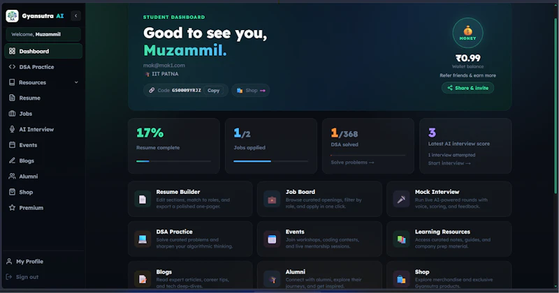 Gyansutra AI screenshot 2