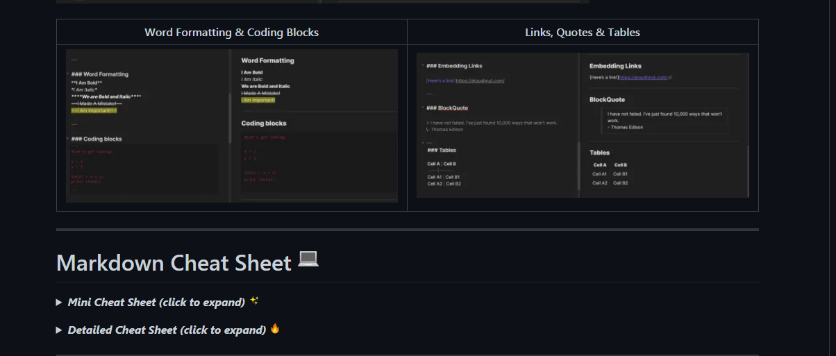 Ultimate Obsidian Cheat Sheet gallery image