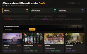 Curated Festivals '26 gallery image
