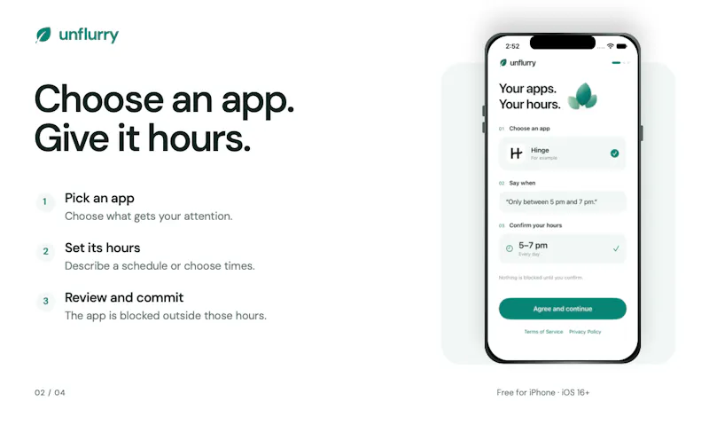 Unflurry screenshot 2