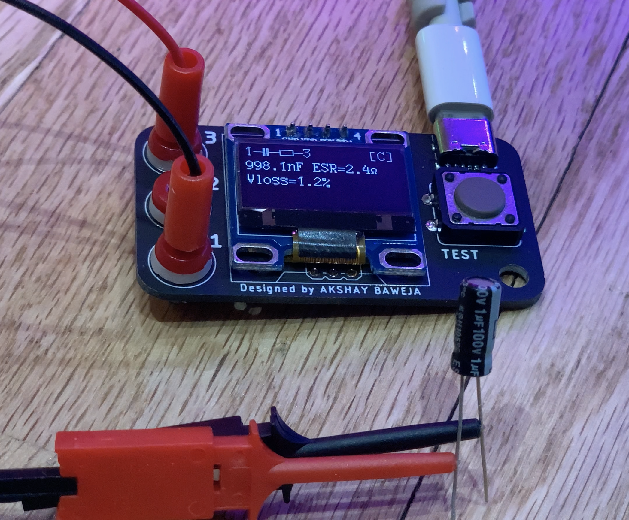 Component Tester in a Keychain gallery image