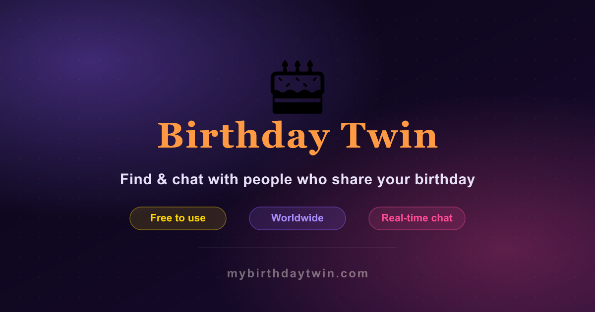Birthday Twin gallery image
