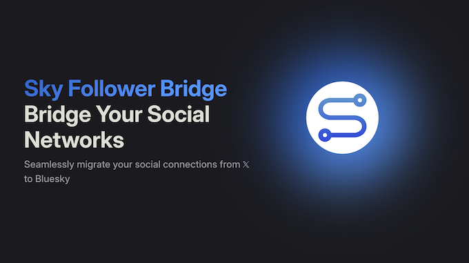 startuptile Sky Follower Bridge-Migrate your social connections from ???? to Bluesky