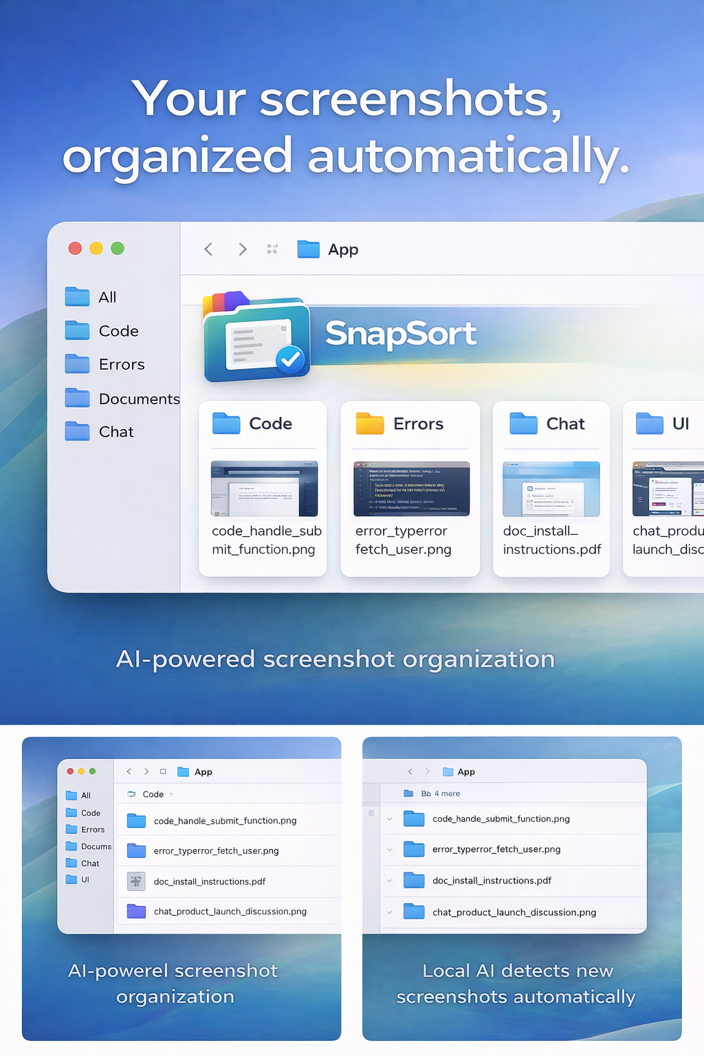 SnapSort — Organize Your Screenshots gallery image